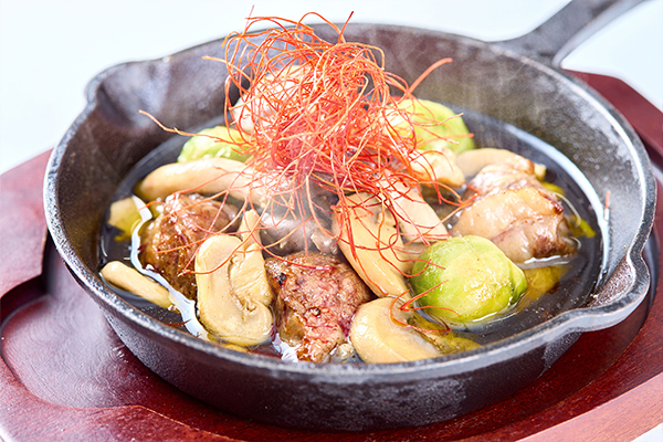 牛のGARLIC OIL